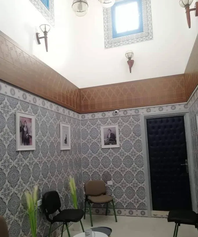 Hallway leading to consultation rooms